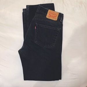 Black Levi 505 Mom Jeans!